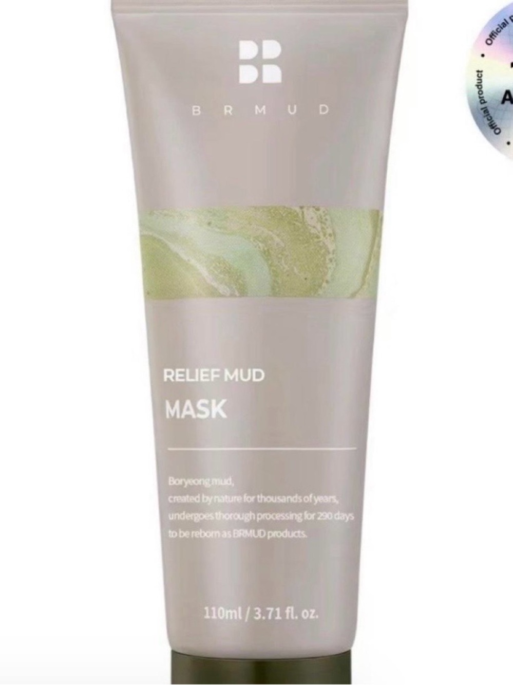Brmud relief Mud Mask 110 ml – Soothing Green Clay Mask (110 ml)